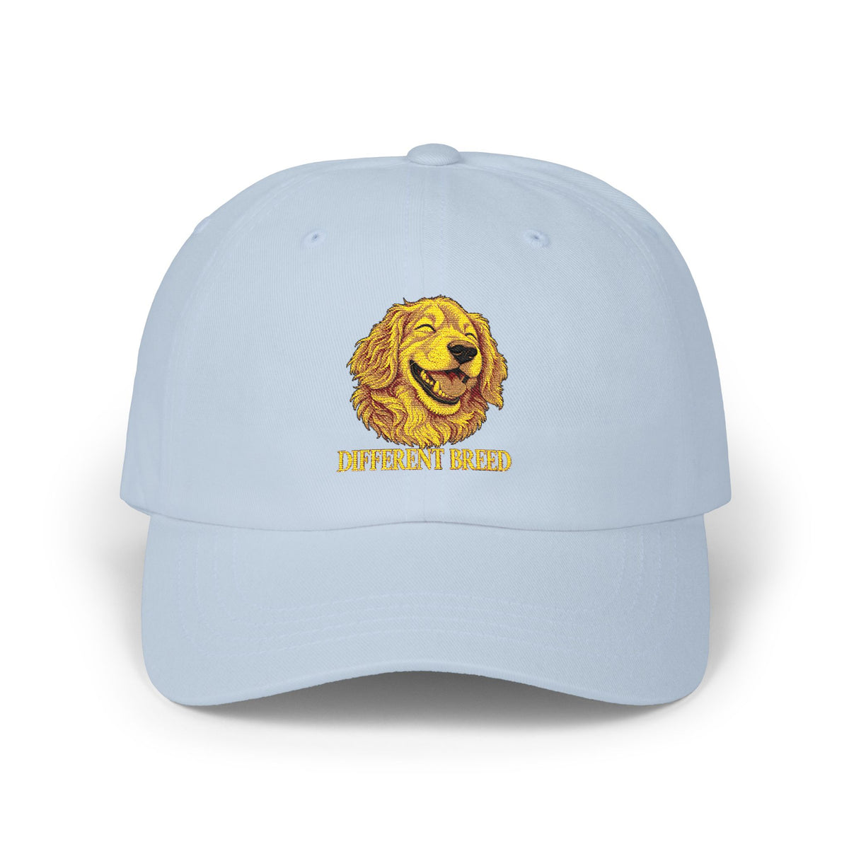 Dad Cap — Golden Retriever Embroidered "Golden Kid" Baseball Hat