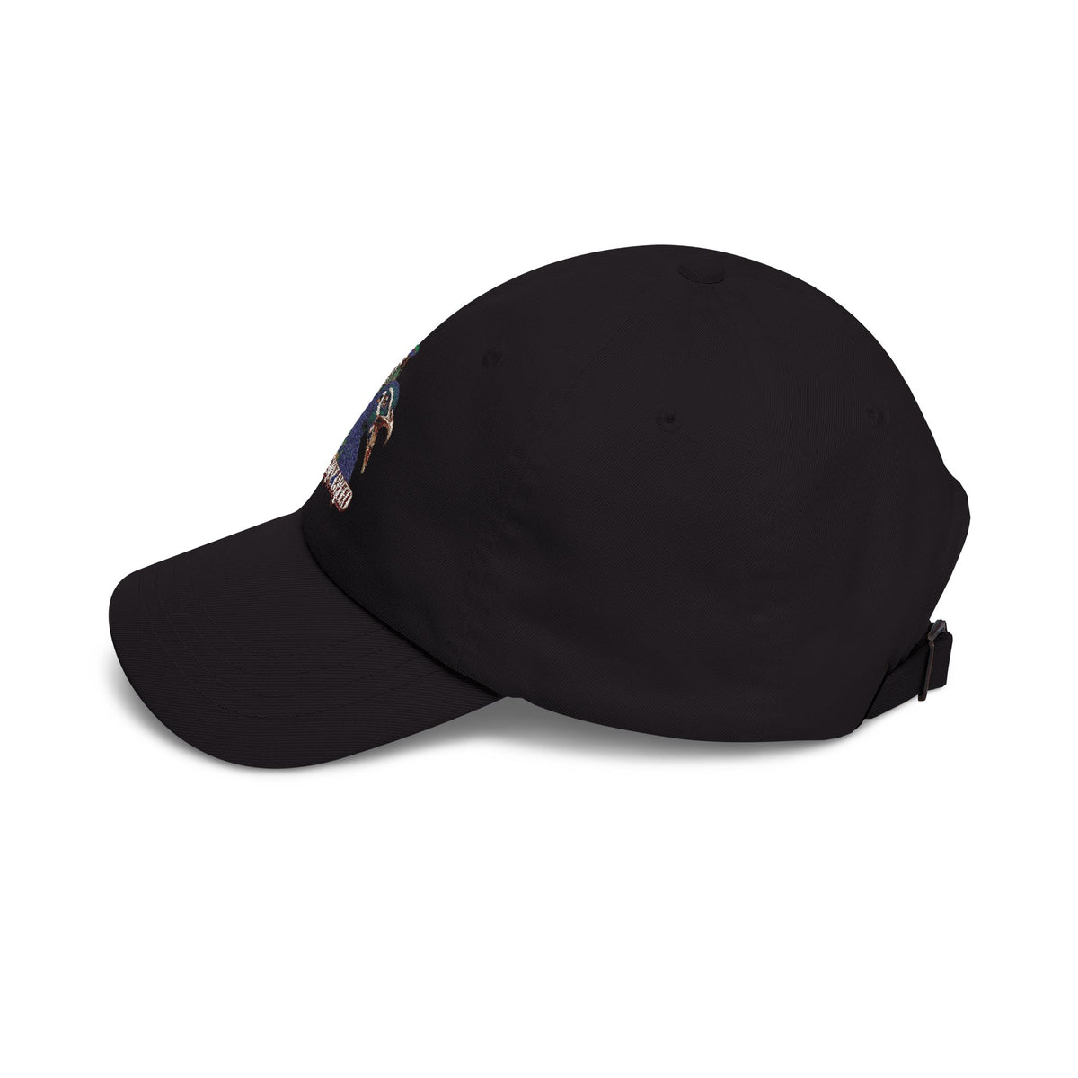 Dad Cap — Vibrant Rooster Embroidered "Different Breed" Hat