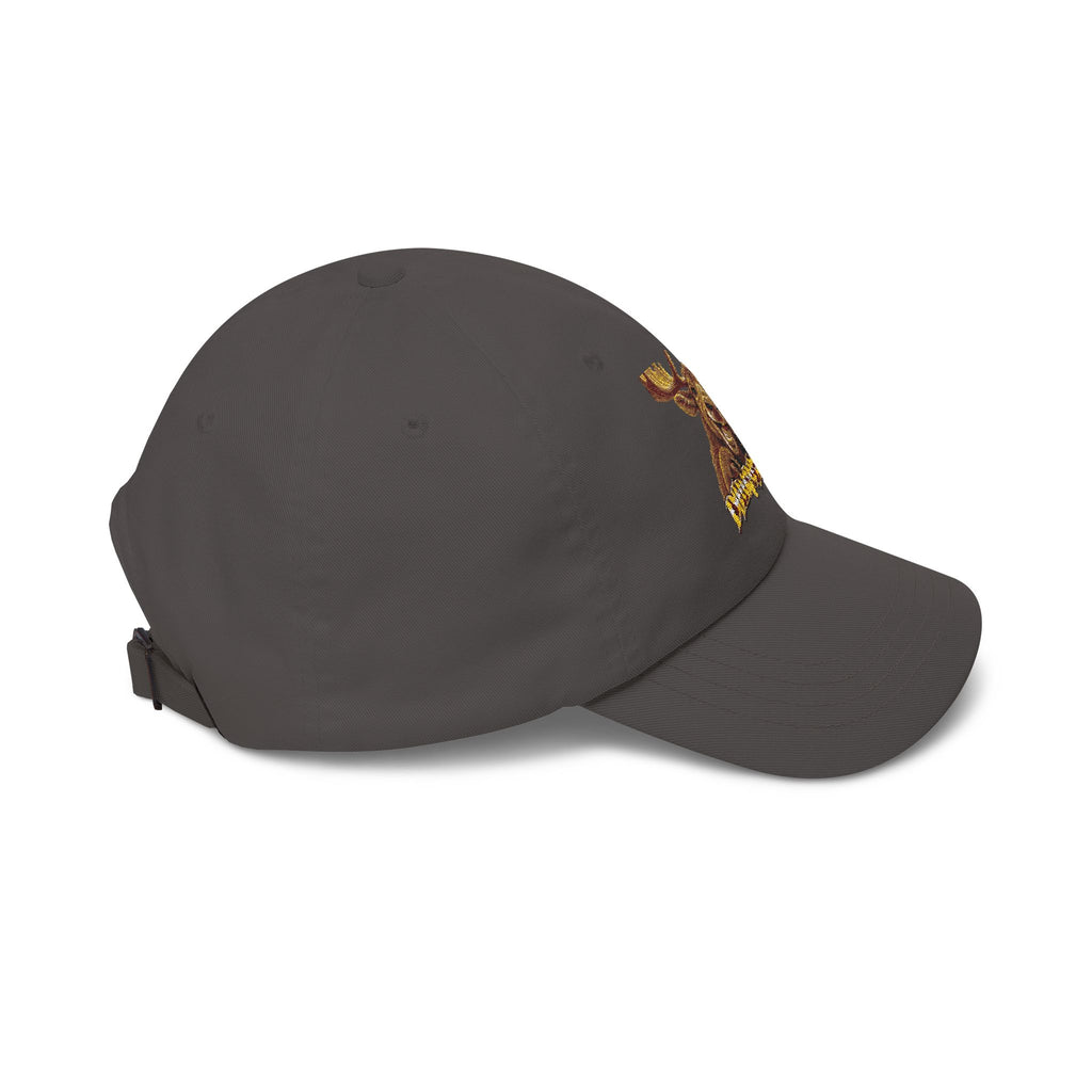 Embroidered Moose "Different Breed" Dad Cap