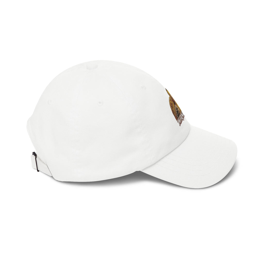 Dad Cap — Golden Laughing Tortoise "Different Breed" Embroidered Hat
