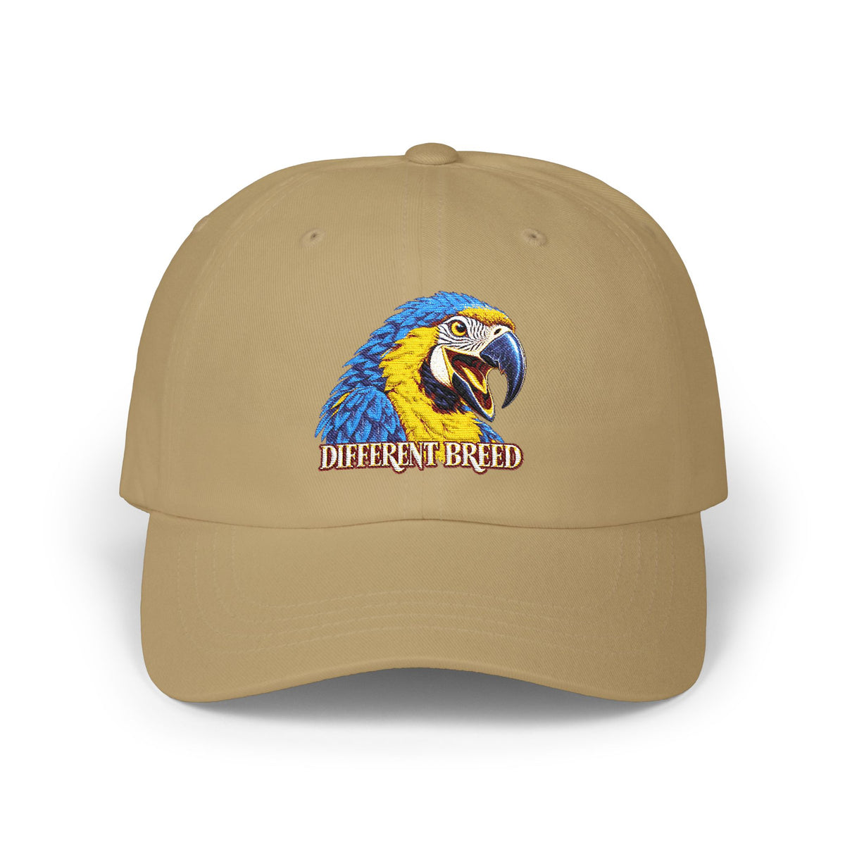 Parrot 'Different Breed' Embroidered Dad Cap
