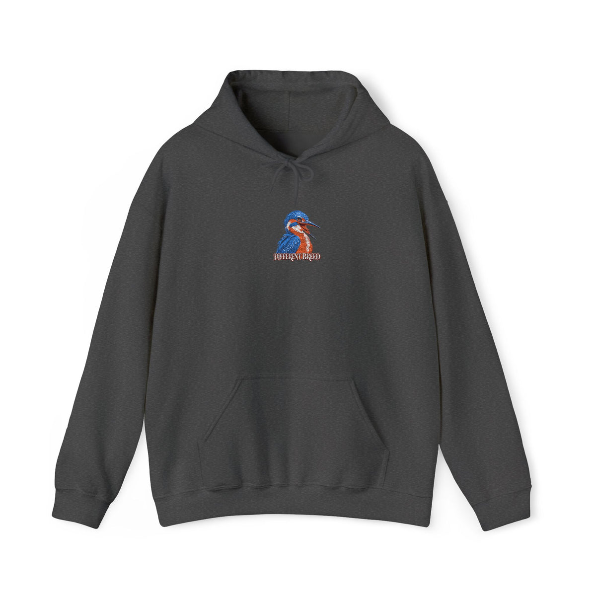 Kingfisher Art Hoodie - Colorful Watercolor Bird Pullover