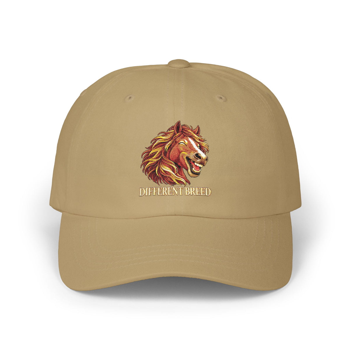 Tiger Head Dad Cap — Embroidered Fierce Tiger Baseball Hat