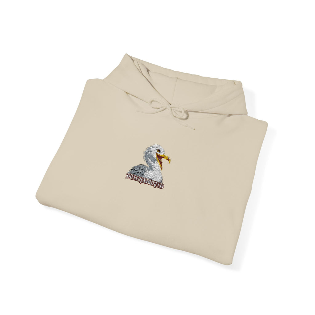 Duck Floral Patch Hoodie — Cute Vintage Botanical Duck Graphic Sweatshirt