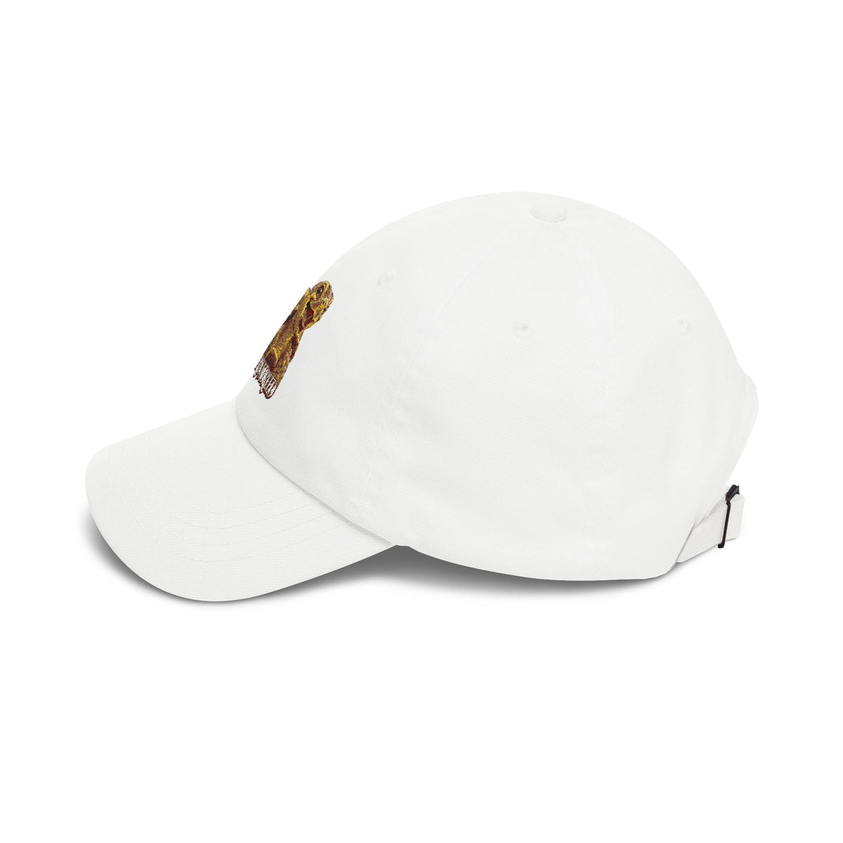 Classic Dad Cap — Golden Frog Embroidered "Different Breed" Baseball Hat
