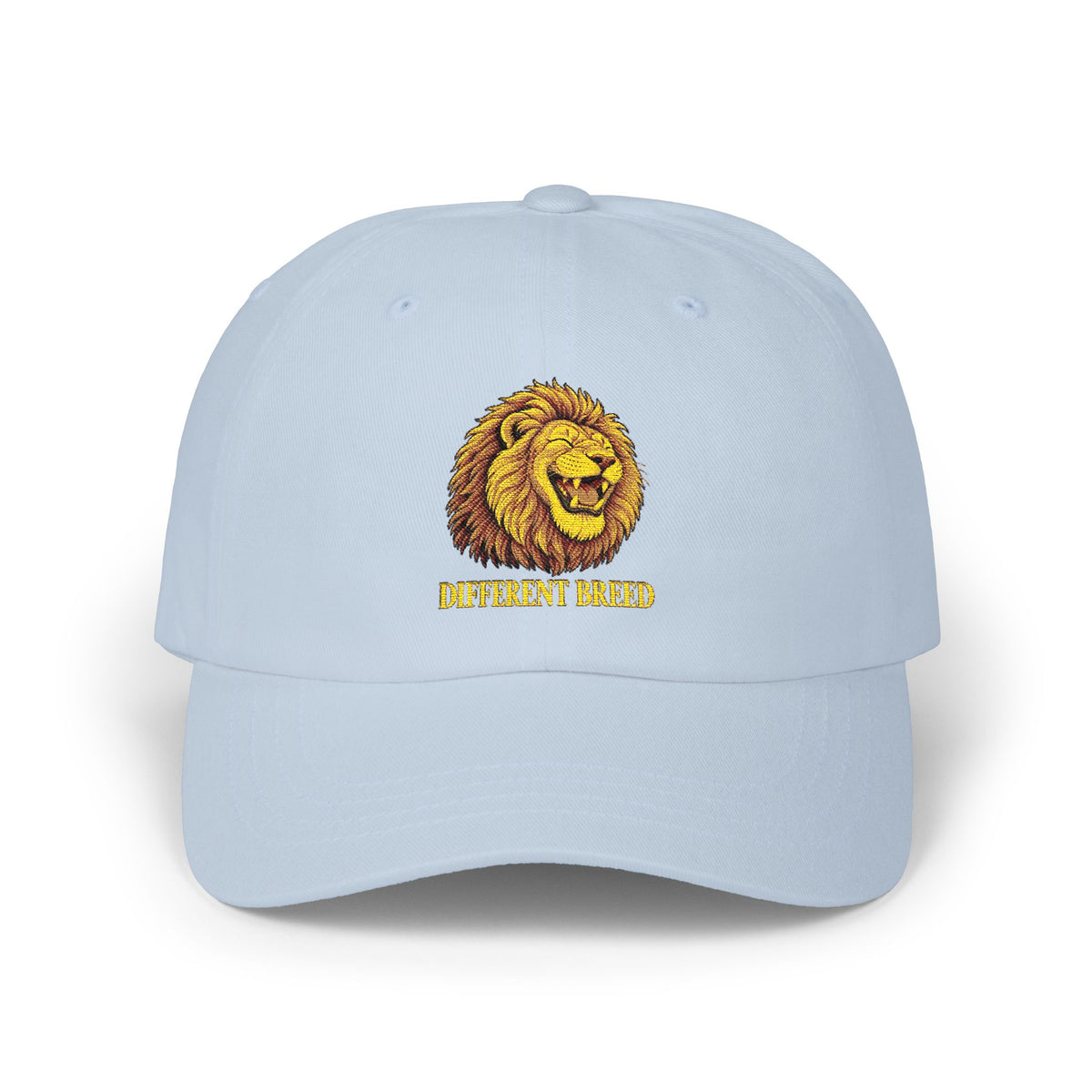 Lion Graphic Dad Cap — Vintage Embroidered Lion Hat