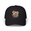 Bear Smile Classic Dad Cap — Embroidered Cute Teddy Hat