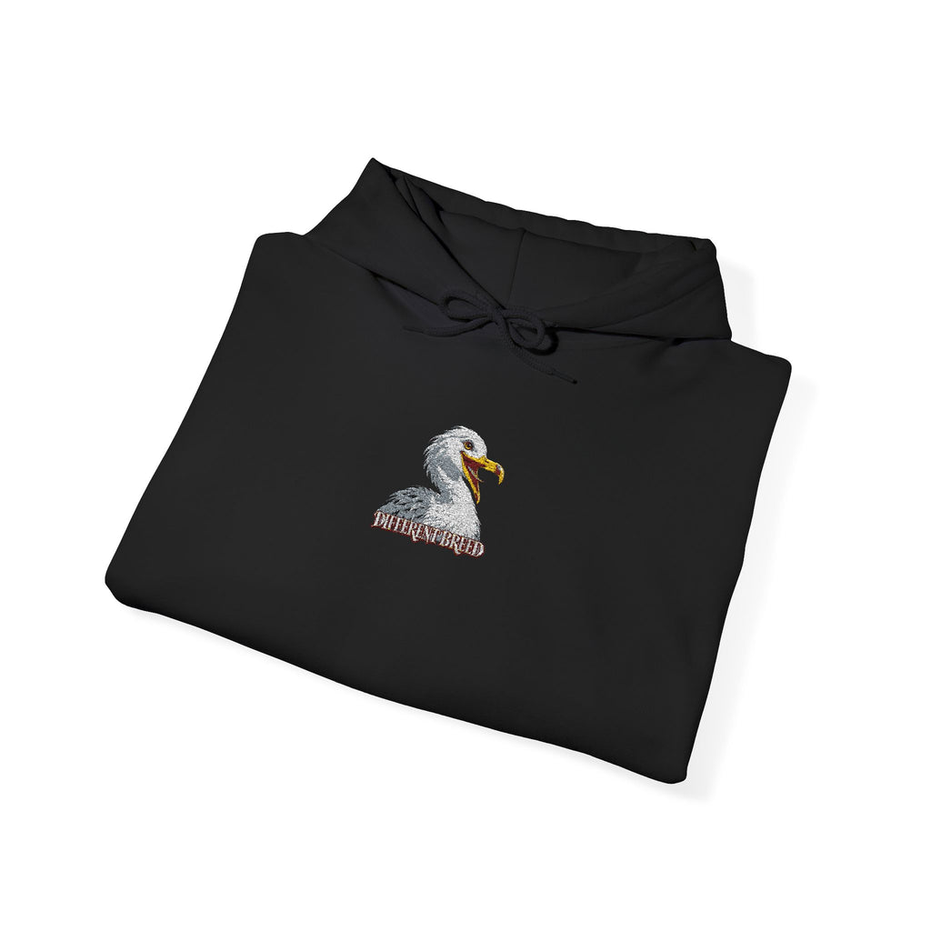 Duck Floral Patch Hoodie — Cute Vintage Botanical Duck Graphic Sweatshirt