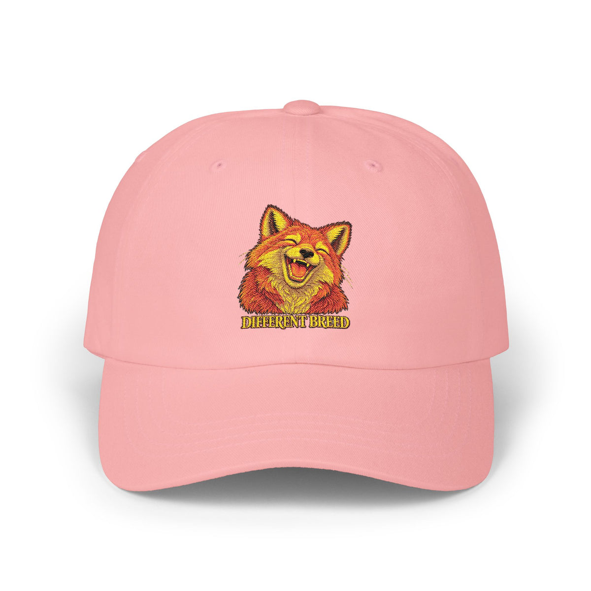 Dad Cap — Smiling Shiba Inu Embroidered Hat