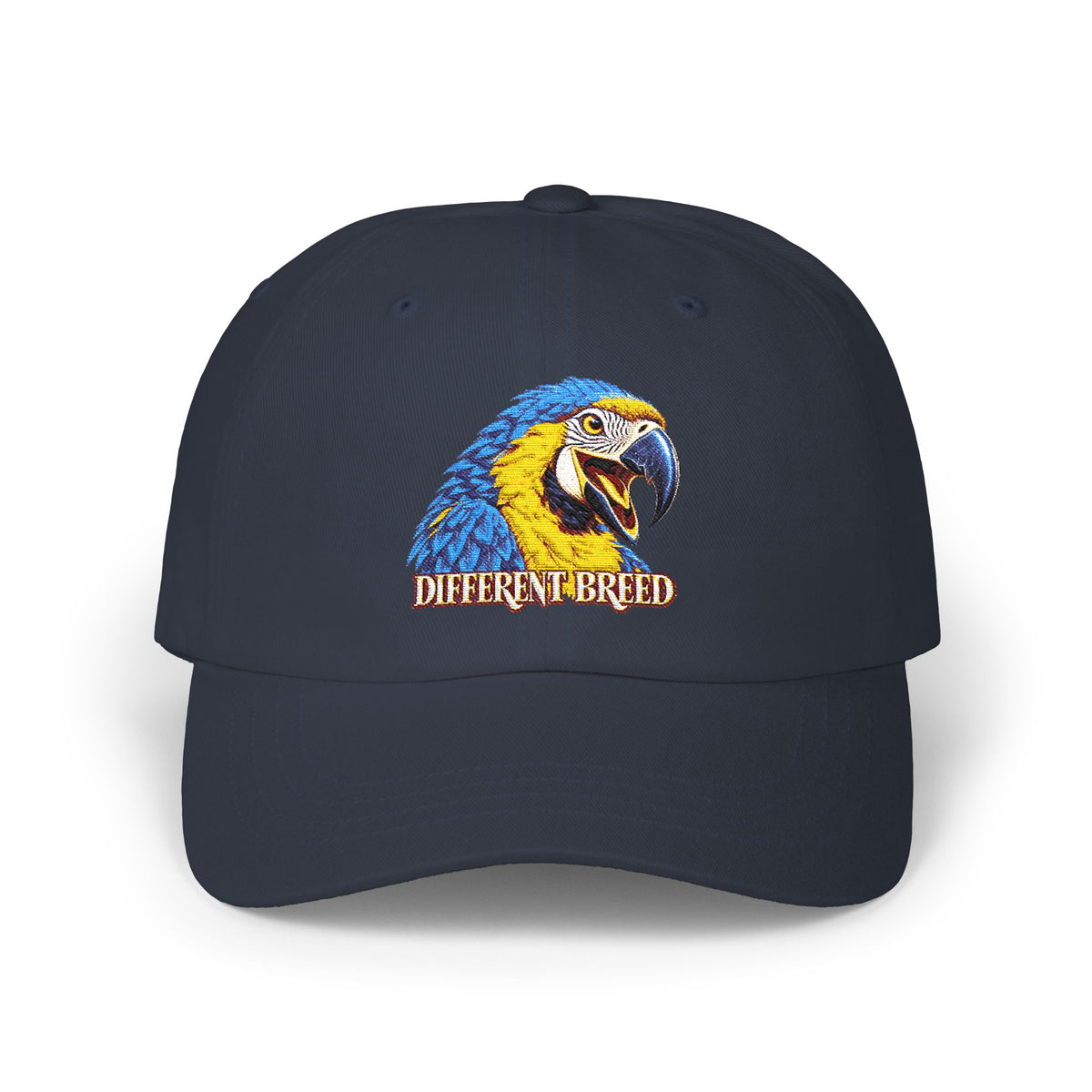 Parrot 'Different Breed' Embroidered Dad Cap