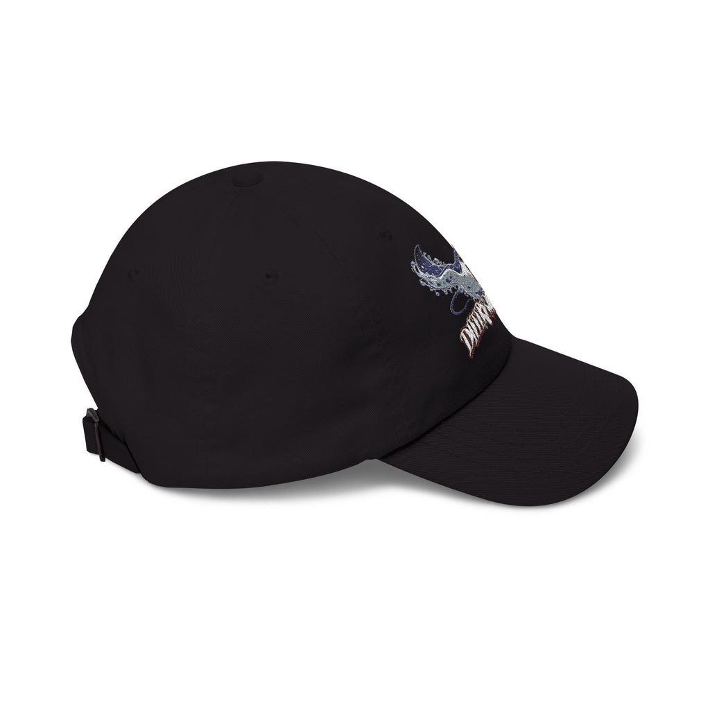 Different Breed Dad Cap - Vintage Shark Graphic Embroidered Baseball Hat