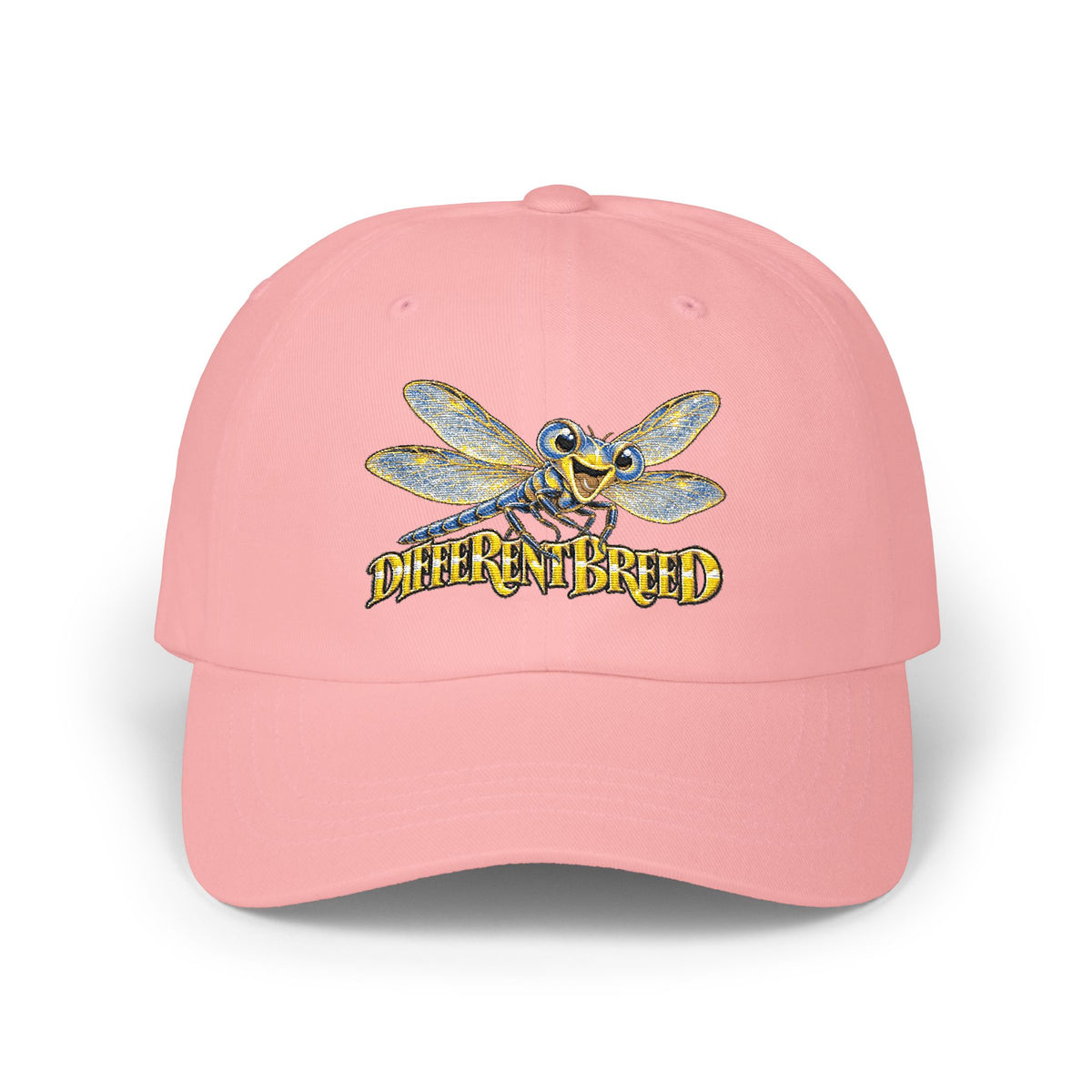 Classic Dad Cap — 'Different Breed' Sparkle Dragonfly Embroidered Hat