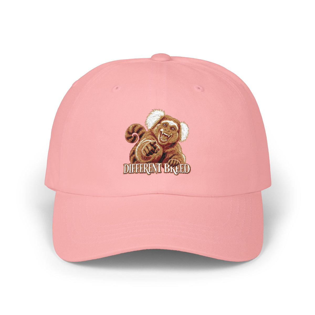 Embroidered Chocolate Labrador Dad Cap — 'Labrador & Bud' Puppy Hat