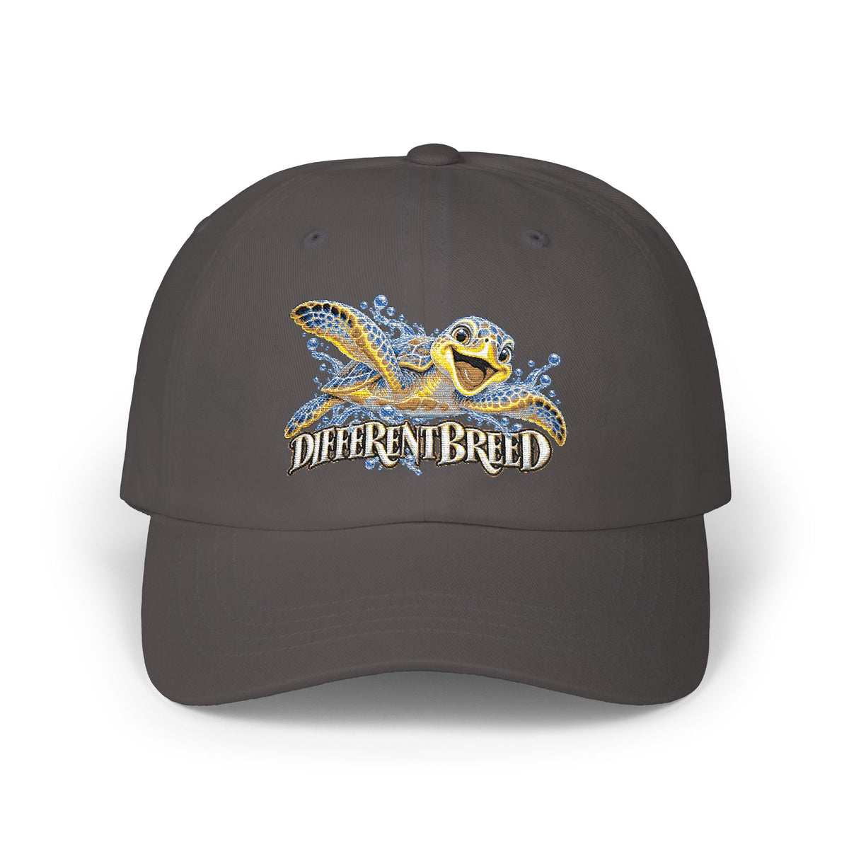 Dad Cap — Different Breed Turtle Graphic Embroidered Hat