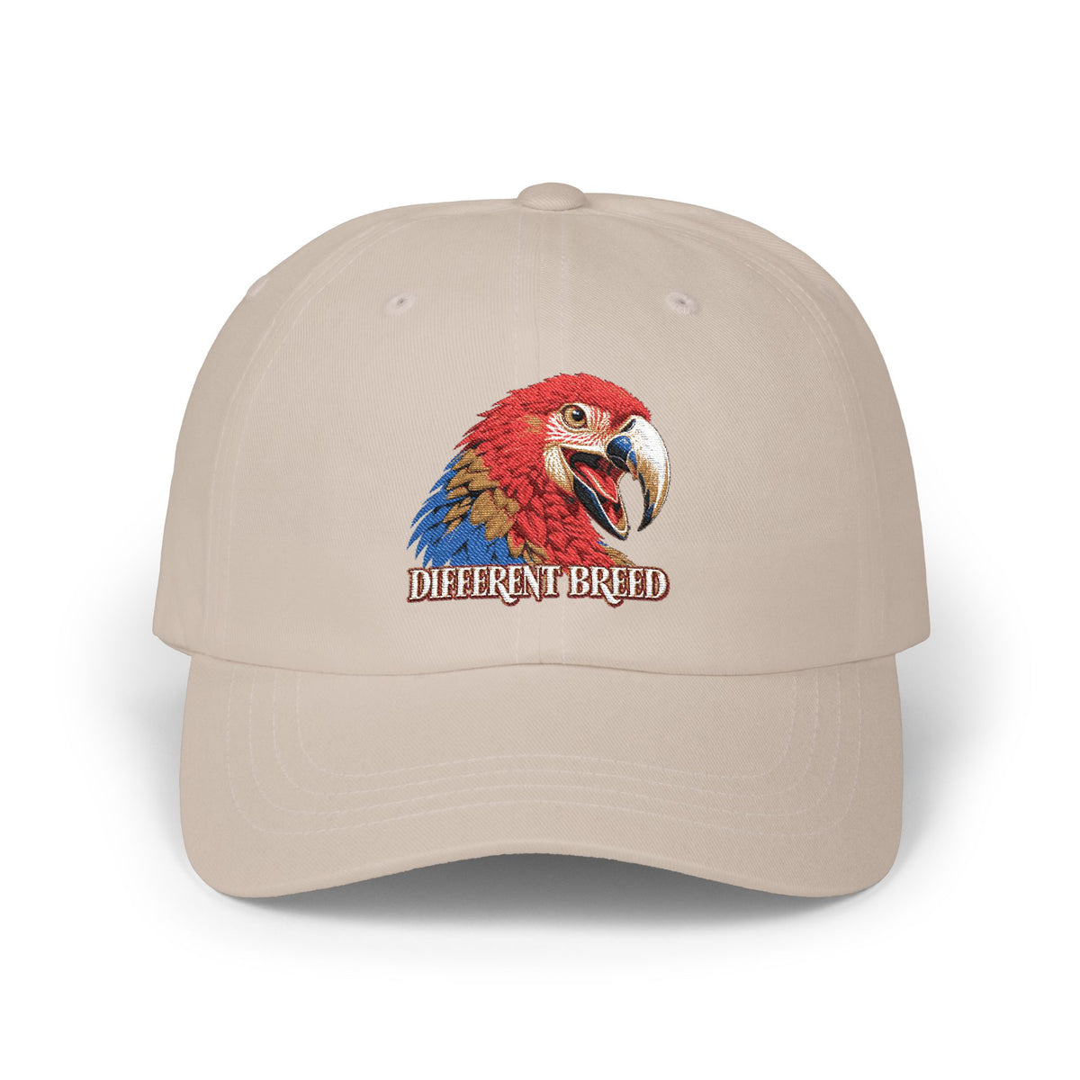 Parrot "Different Breed" Embroidered Dad Cap