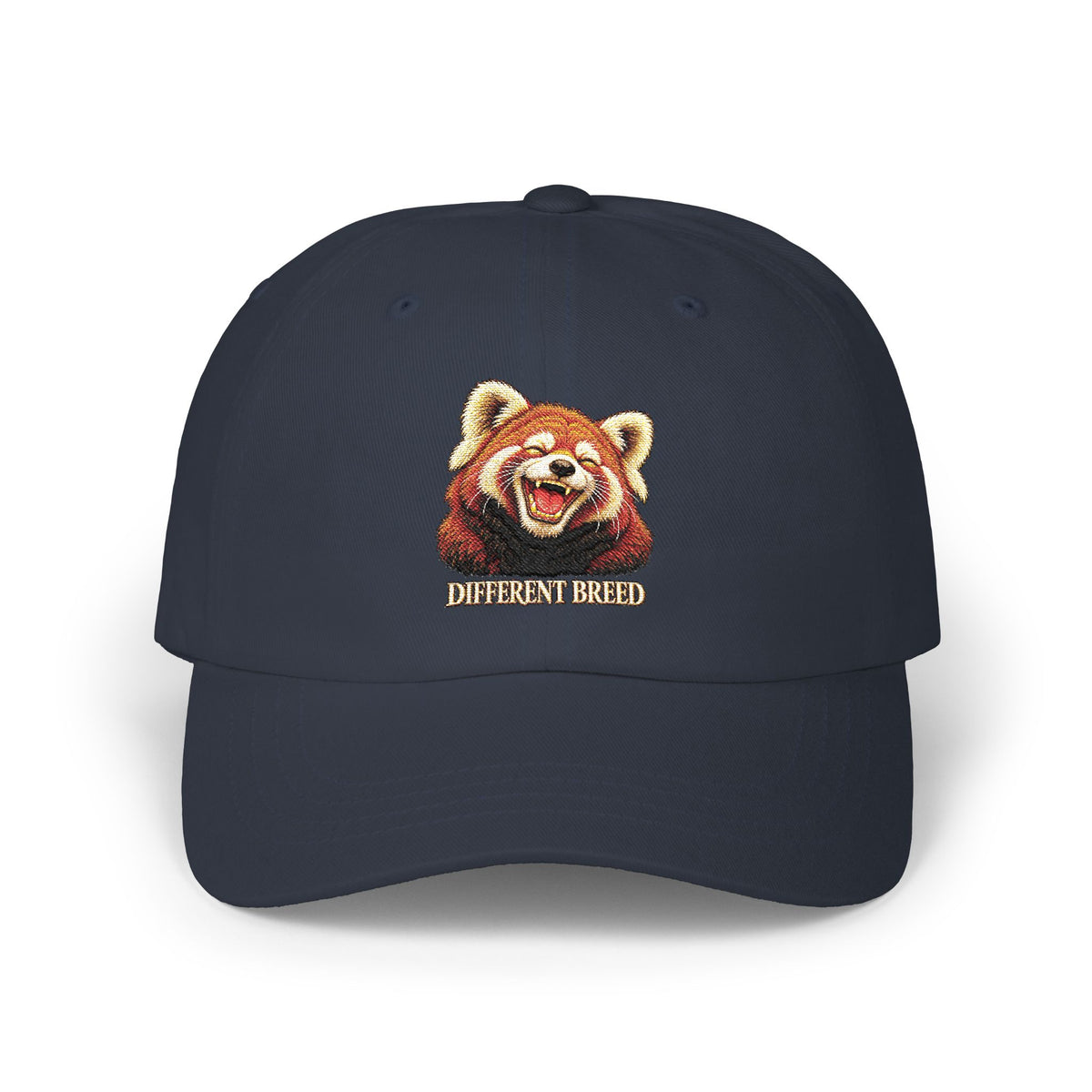 Dad Cap — Cute Red Panda Embroidered 'Different Breed' Hat