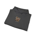 Bear Graphic Hoodie — Cozy Floral Teddy Bear Design