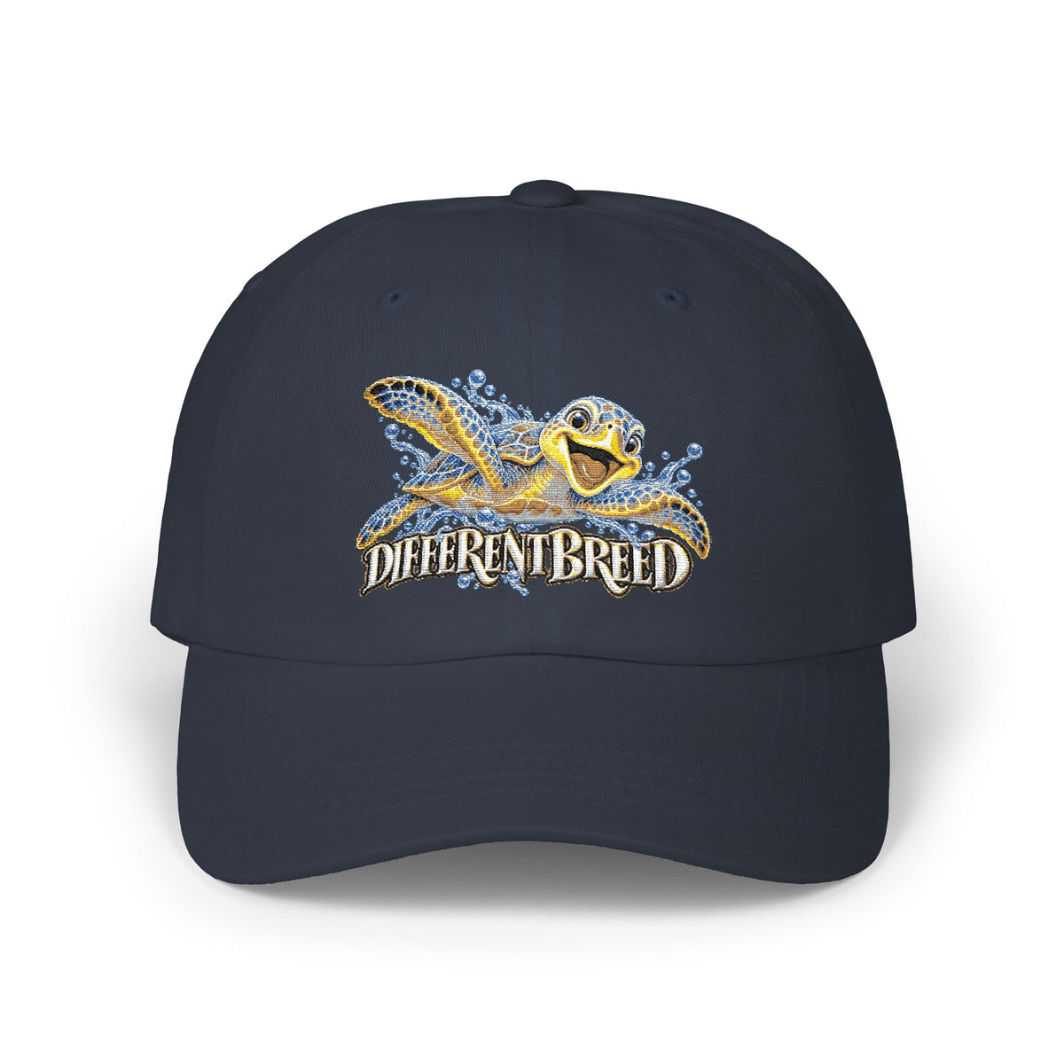 Dad Cap — Different Breed Turtle Graphic Embroidered Hat