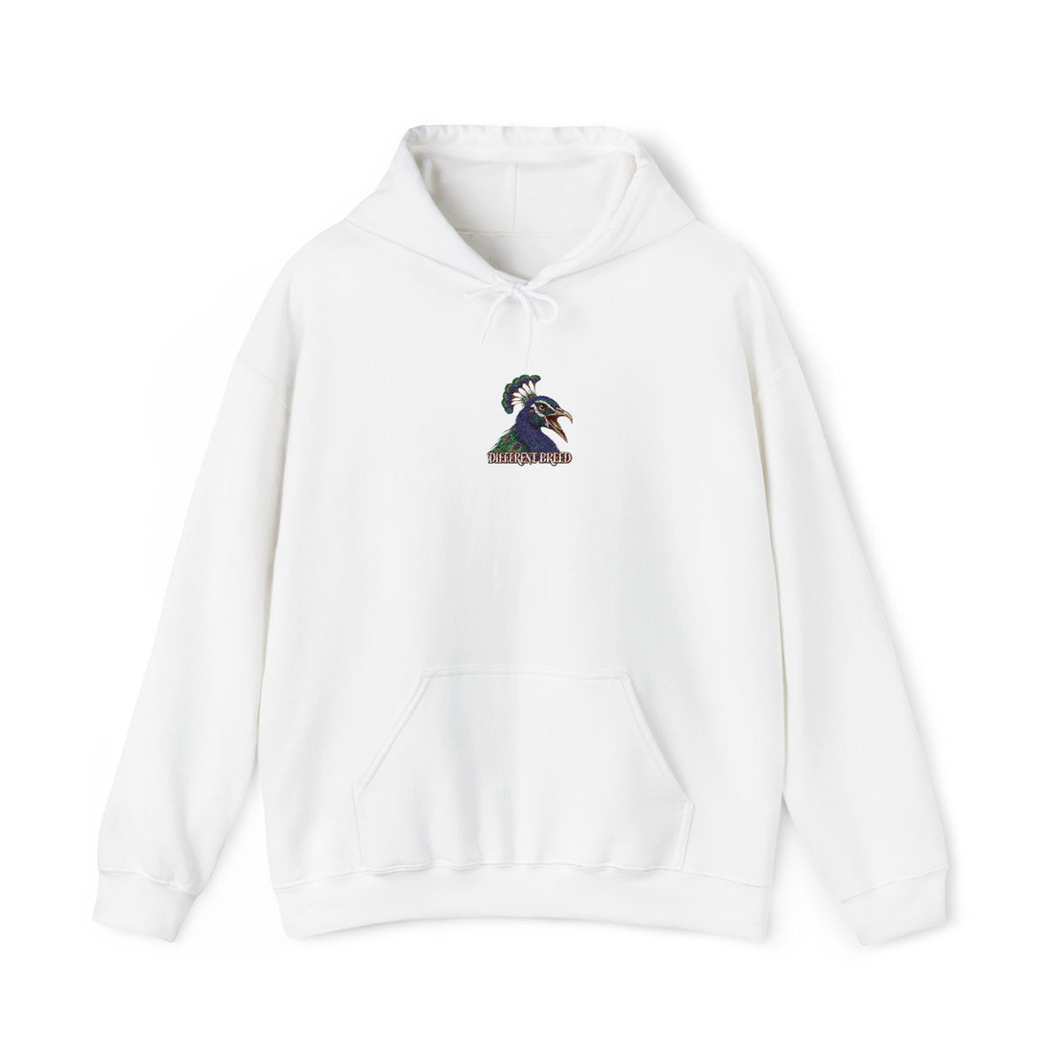 Floral Swan Hoodie — Small Botanical Swan Graphic Sweatshirt