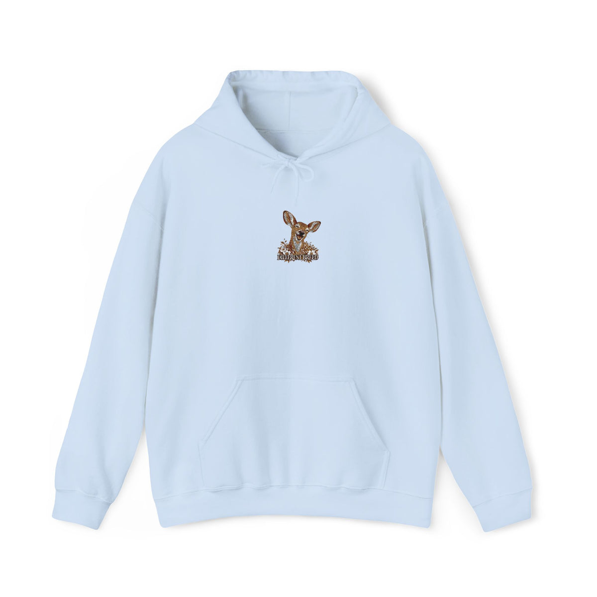 Leopard Print Bunny Hoodie - Cute Animal Graphic Pullover