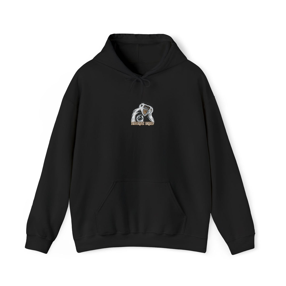 Astronaut Gorilla Hoodie — Retro Space Ape Graphic Pullover