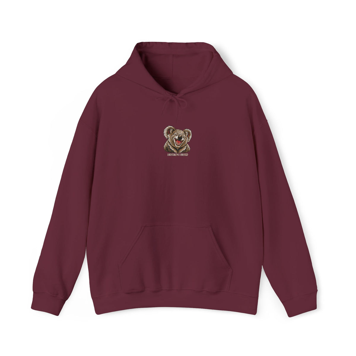 Bear Graphic Hoodie — Cozy Floral Teddy Bear Design