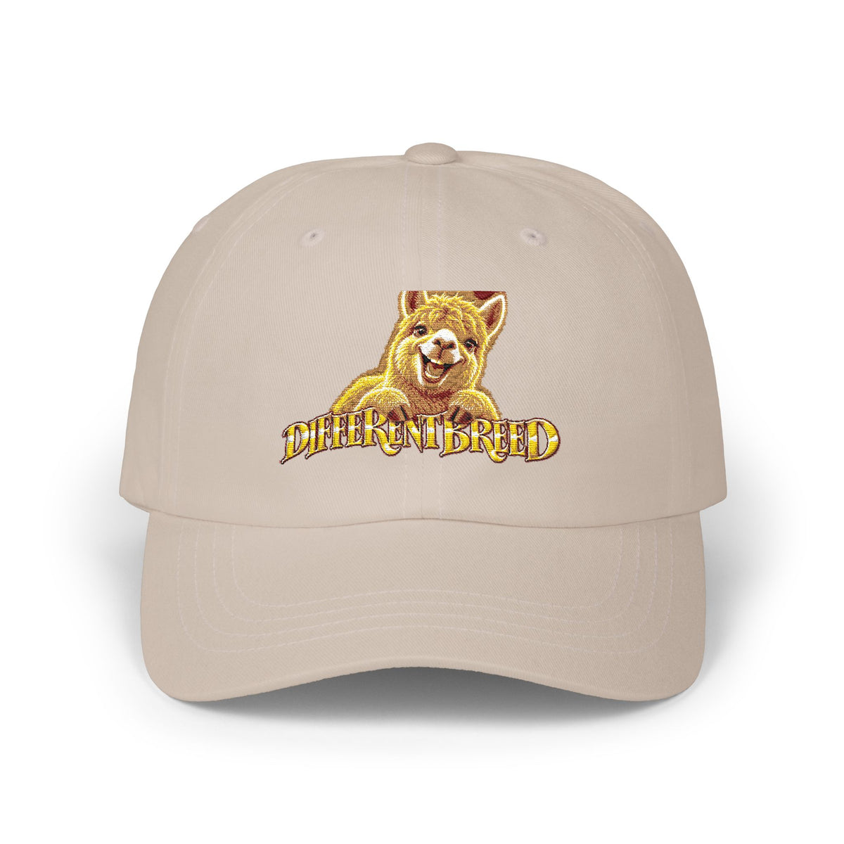 Classic Dad Cap — Golden Retriever Embroidered Dog Patch Hat