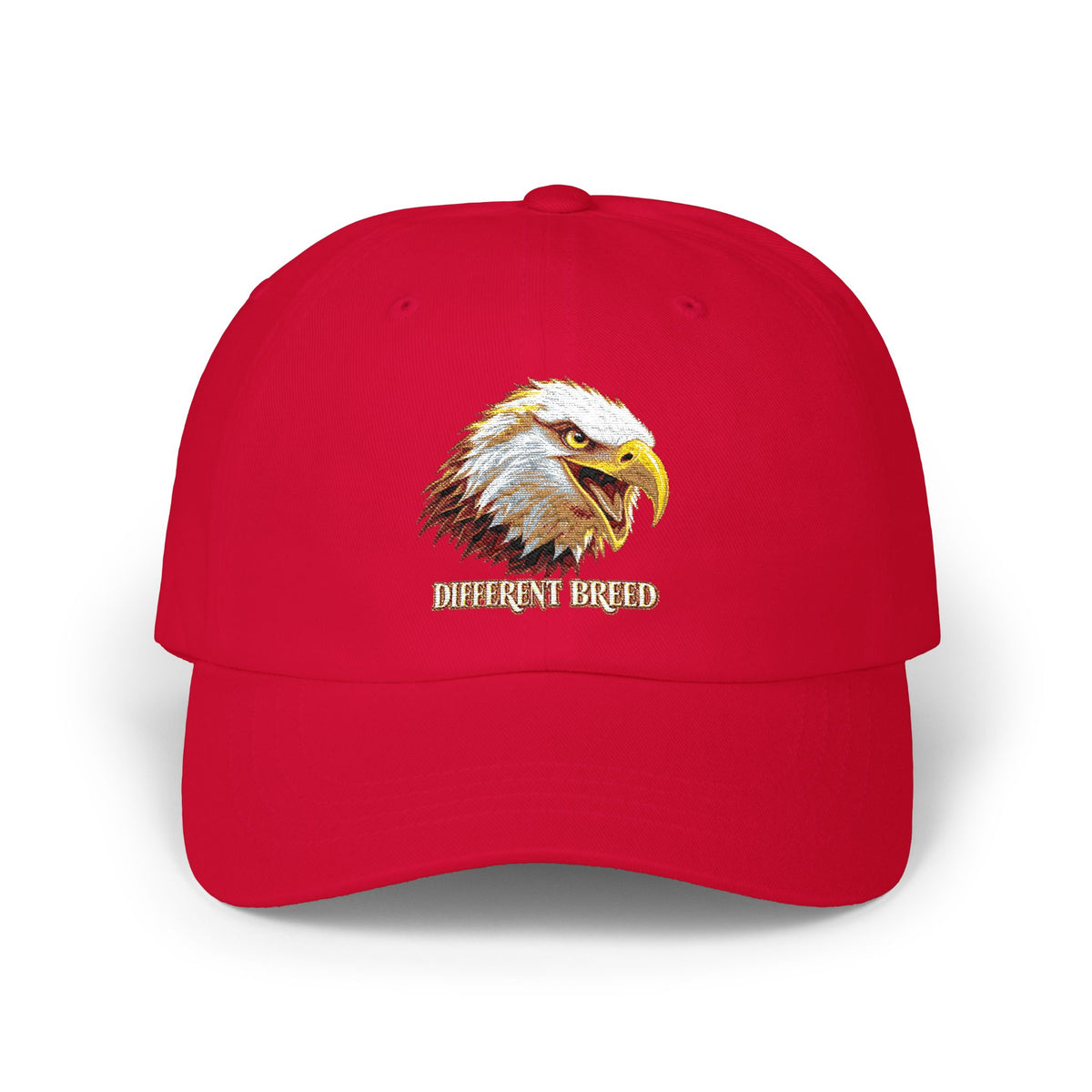 Embroidered Bald Eagle Dad Cap — 'United & Free' Classic Baseball Hat