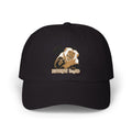 Dad Cap — Gold & Black Embroidered Ram Logo ‘ENTHRALLED’ Baseball Hat