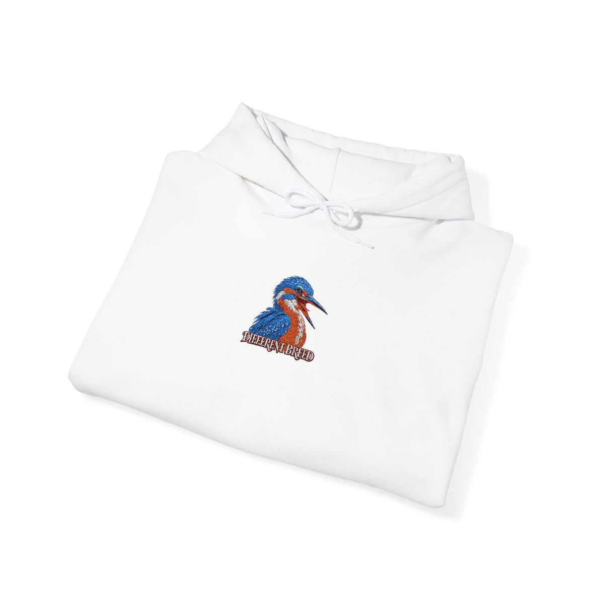 Kingfisher Art Hoodie - Colorful Watercolor Bird Pullover