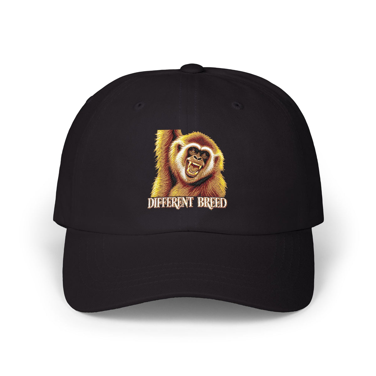 Dad Cap with 'Squirrel Beard' Embroidered Heart — Cute Wildlife Baseball Hat