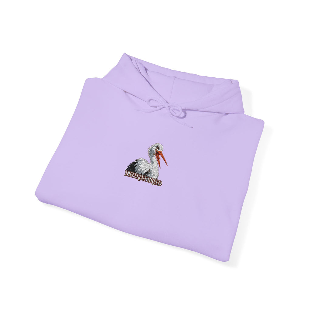Pelican Illustration Hoodie — Coastal Bird Graphic Hoodie