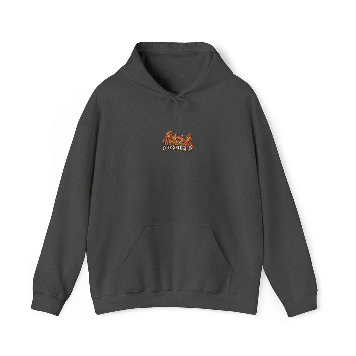 Tiger Floral Hoodie – Small Center Chest Tiger Design, Casual Streetwear Gift