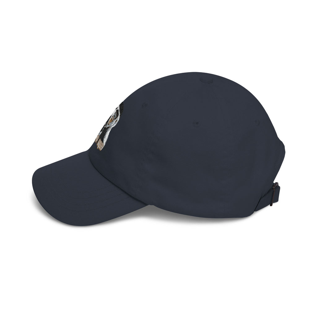 Dad Cap — Grinning Monkey Embroidered 'Celebrate Small' Baseball Hat
