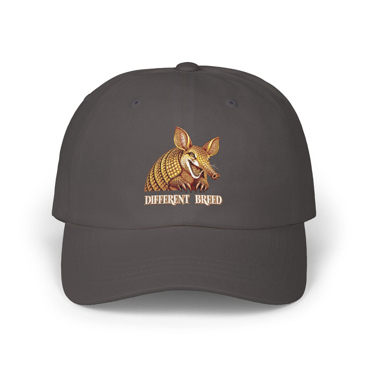 Armadillo Embroidered Dad Cap – Vintage Wildlife Hat