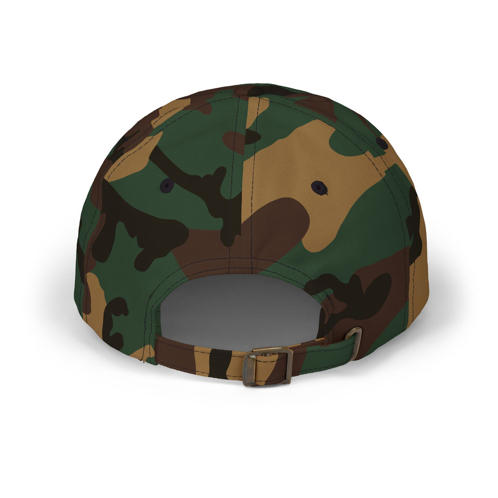 Bear Smile Classic Dad Cap — Embroidered Cute Teddy Hat