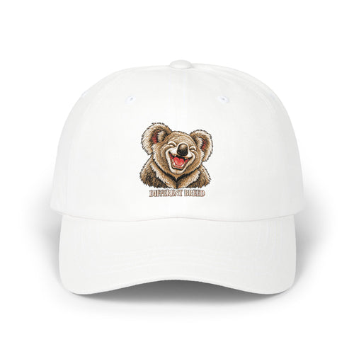 Bear Smile Classic Dad Cap — Embroidered Cute Teddy Hat