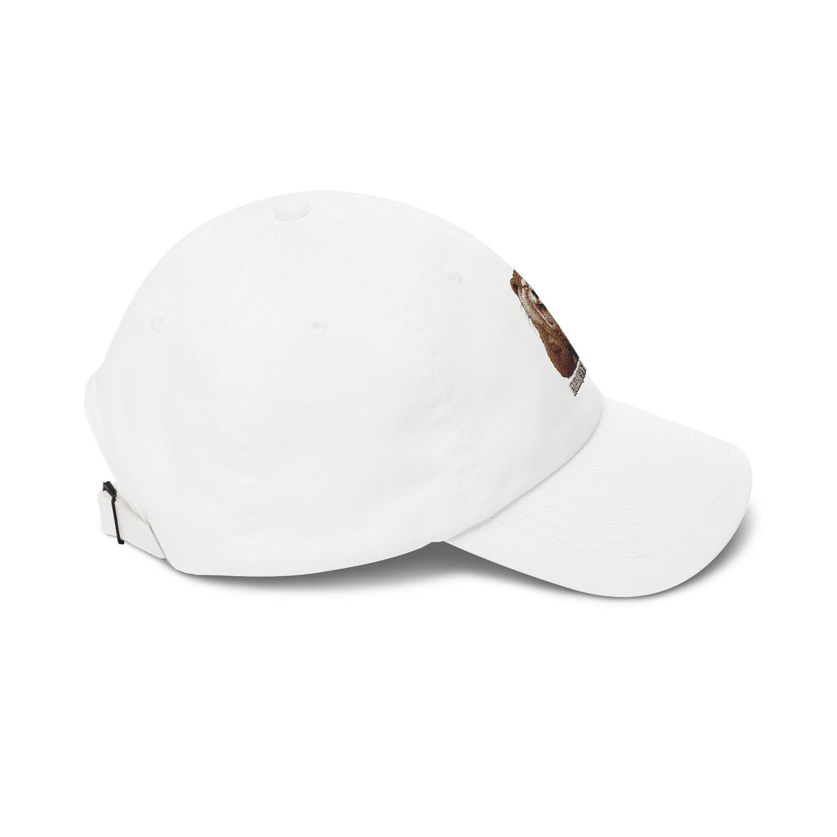 Dad Cap — Cute Smiling Otter Embroidered Baseball Hat