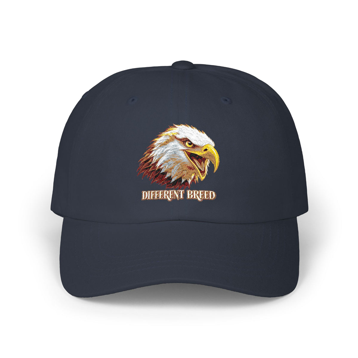 Embroidered Bald Eagle Dad Cap — 'United & Free' Classic Baseball Hat