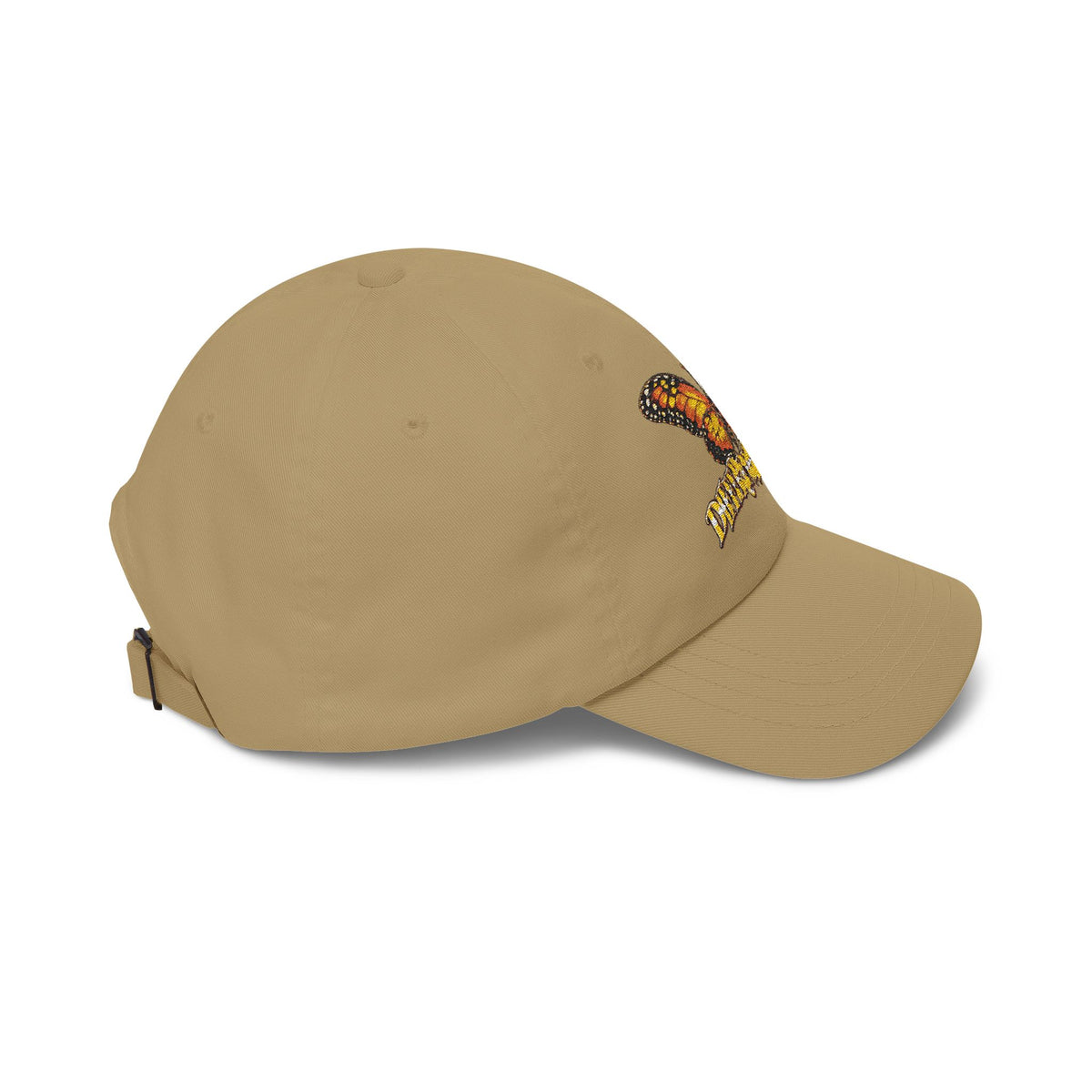 Butterfly 'Different Breed' Dad Cap — Embroidered Orange Monarch Baseball Hat