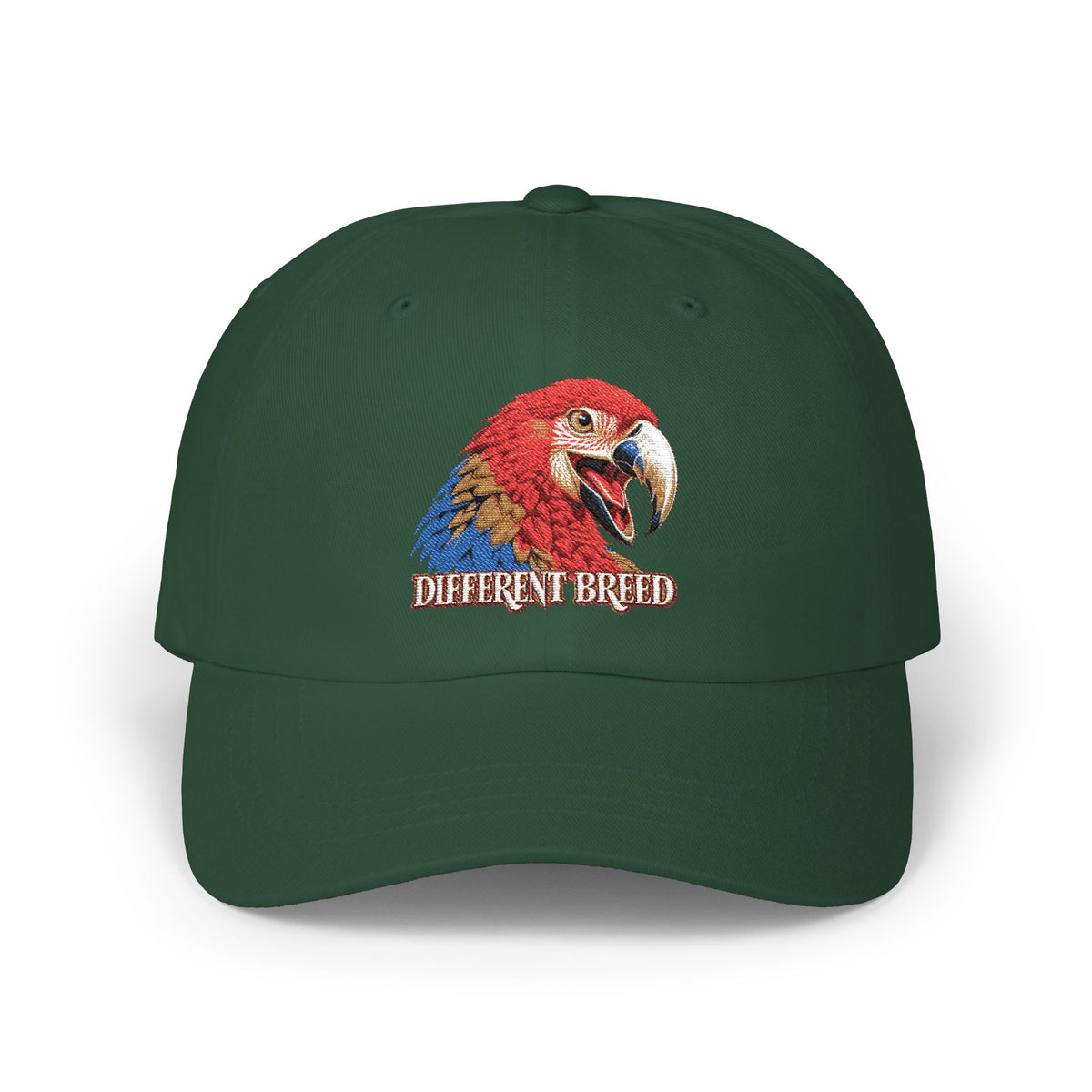 Parrot "Different Breed" Embroidered Dad Cap