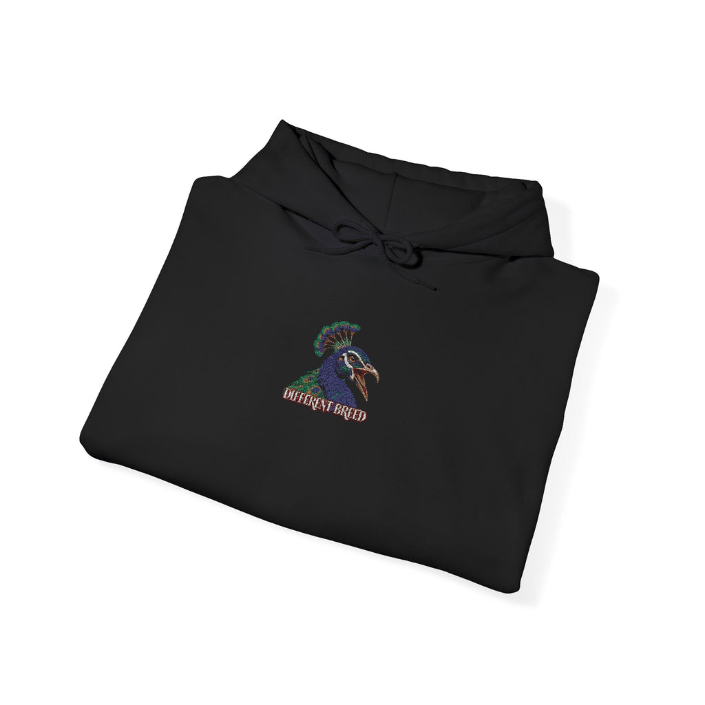 Floral Swan Hoodie — Small Botanical Swan Graphic Sweatshirt
