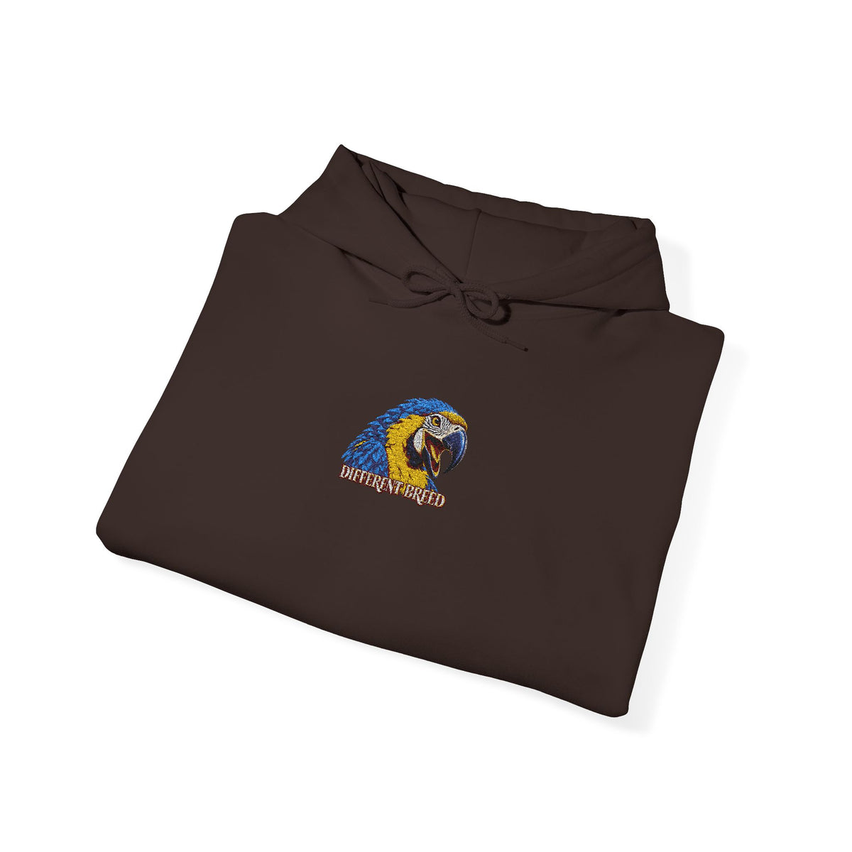 Hedgehog Floral Hoodie – Cute Blue & Yellow Garden Critter Sweatshirt
