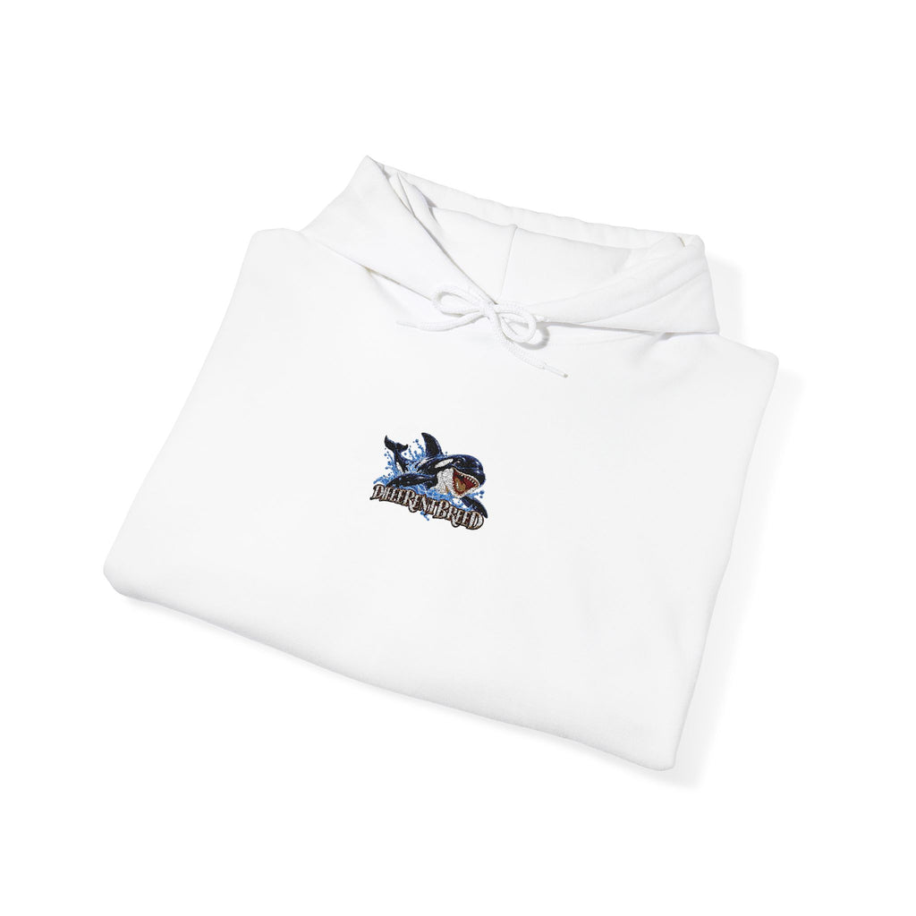Hoodie — Vintage Floral Surfing Dalmation Graphic