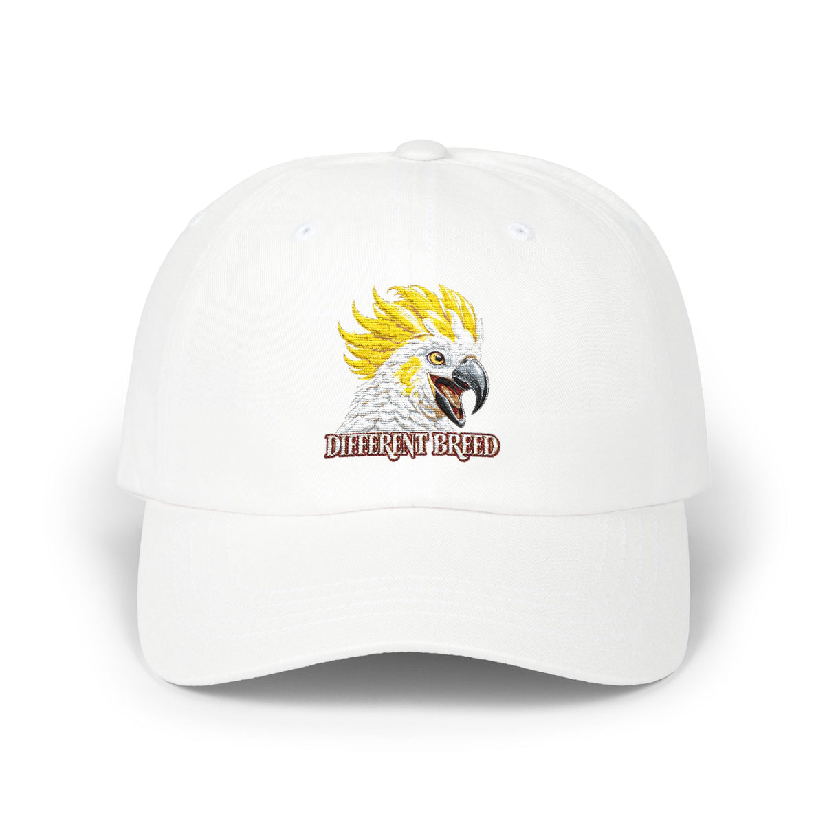 Cockatoo Dad Cap – Embroidered 'Pretty Wicked' Bird Hat
