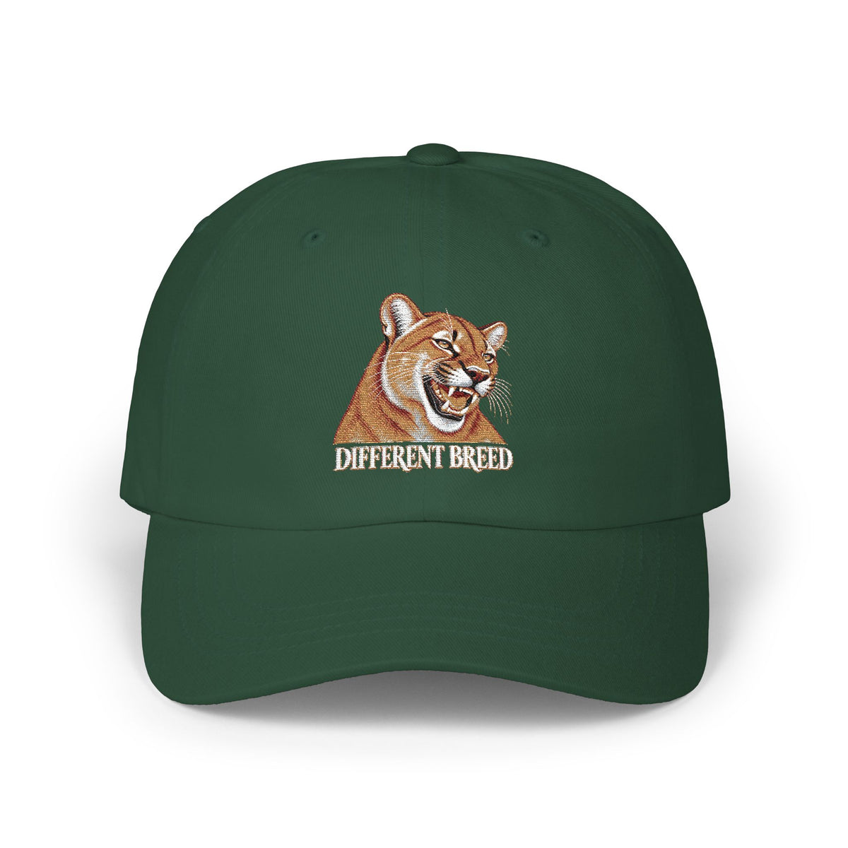 Dad Cap – Embroidered Cougar Mascot Hat