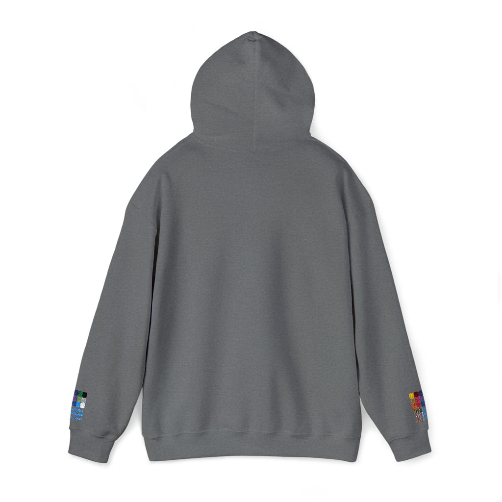 Tiger Head Hoodie — Small Floral Tiger Face Graphic Hoodie