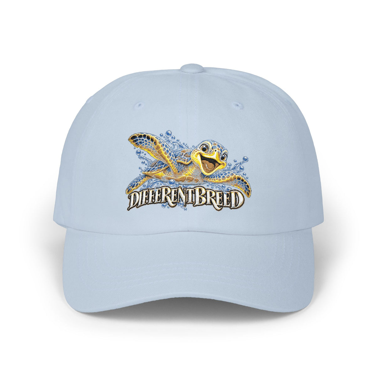 Dad Cap — Different Breed Turtle Graphic Embroidered Hat