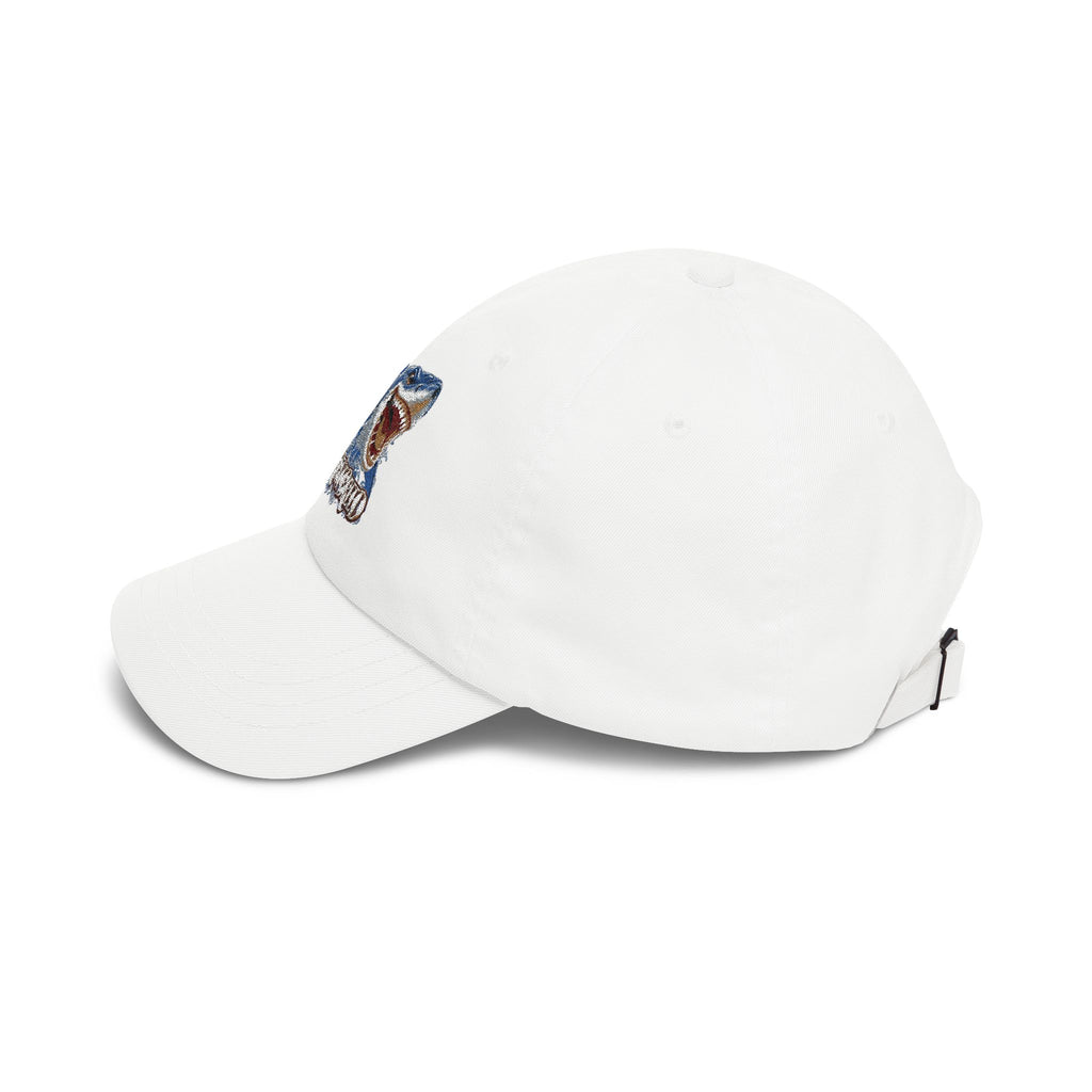 Shark Graphic Dad Cap — 'Different Breed' Embroidered Baseball Hat