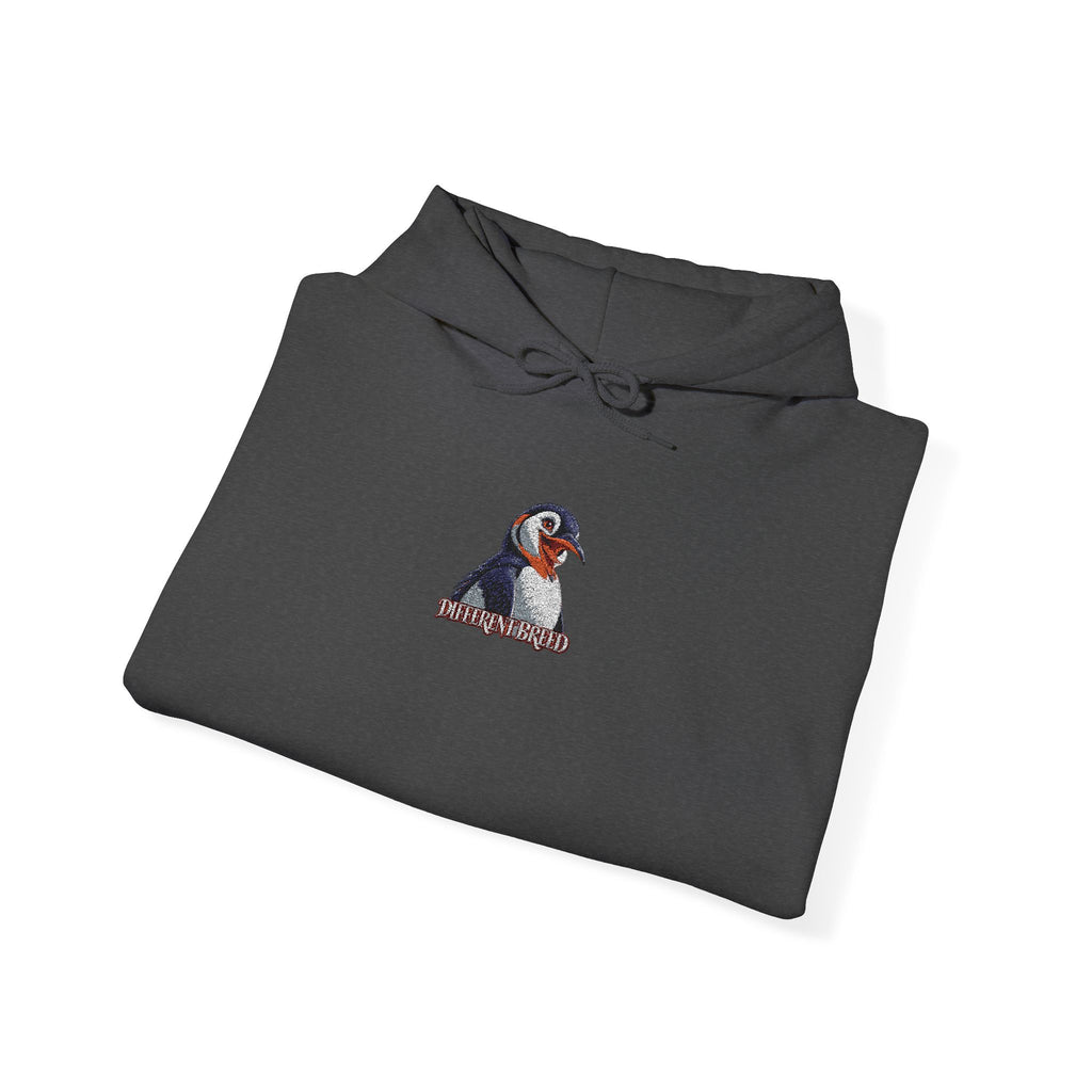 Puffin Portrait Hoodie – Minimalist Bird Graphic Sweatshirt